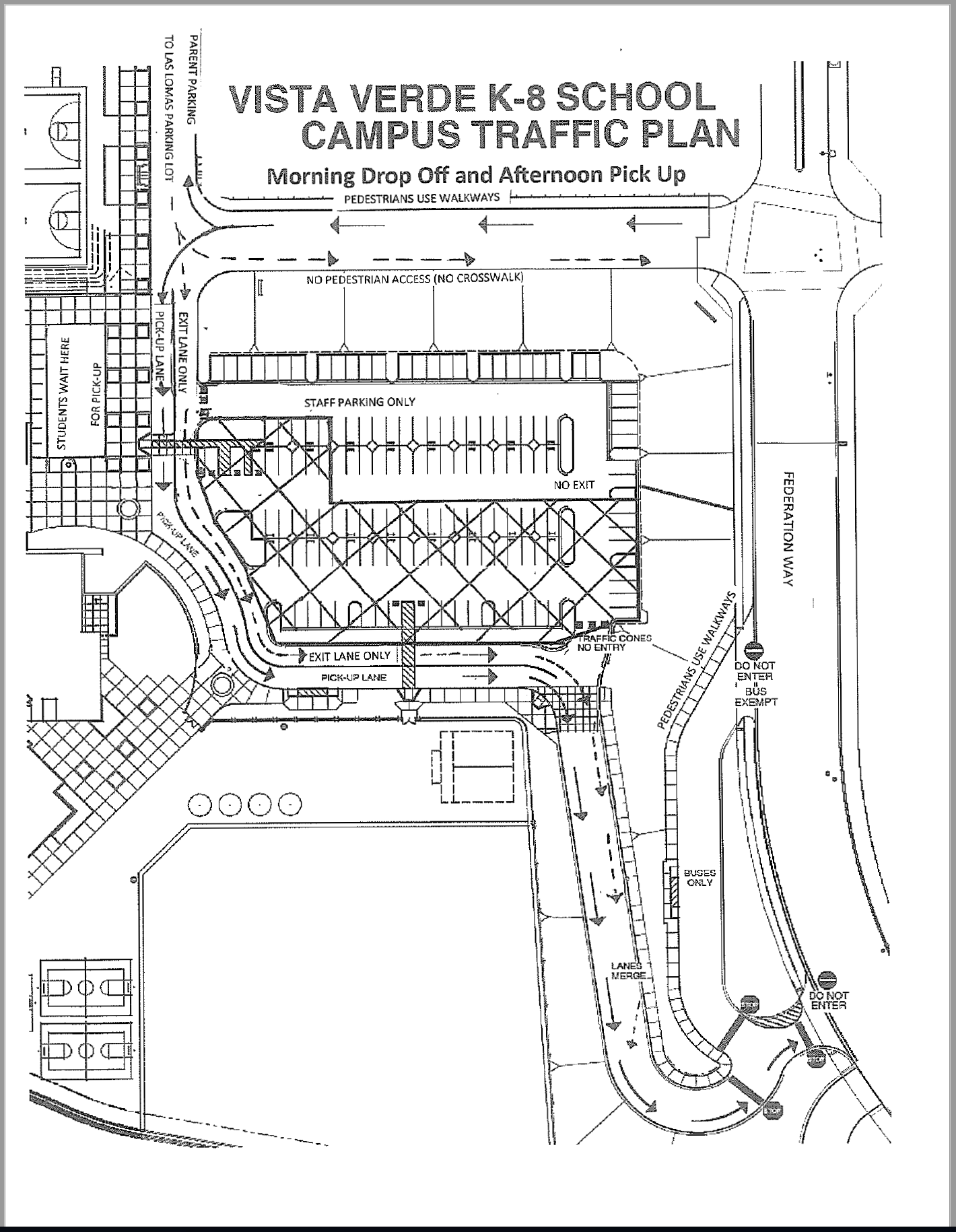 parking lot map
